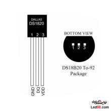 سنسور دما DS18B20
